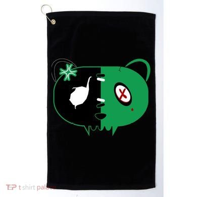 Green Bear Golf Towel