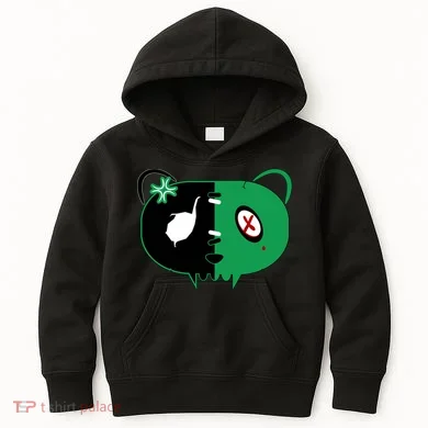 Green Bear Kids Hoodie