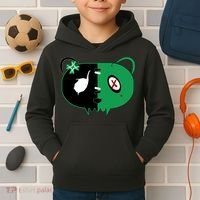 Green Bear Kids Hoodie thumb 2