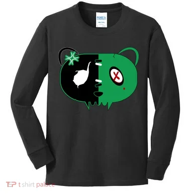 Green Bear Kids Long Sleeve Shirt