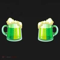 Green Beer Boobs - St. Patrick's Day Bucket Hat thumb 4