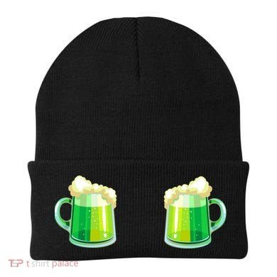 Green Beer Boobs - St. Patrick's Day Beanie