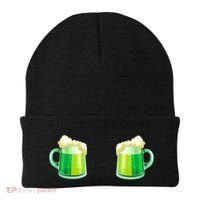 Green Beer Boobs - St. Patrick's Day Beanie thumb 0