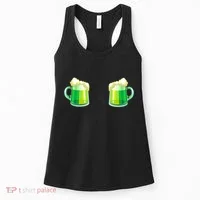 Green Beer Boobs - St. Patrick's Day Women's Tank Top thumb 0