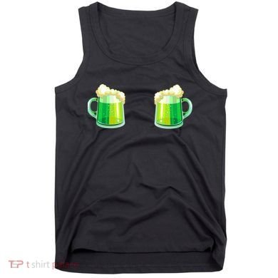 Green Beer Boobs - St. Patrick's Day Tank Top