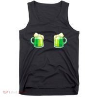 Green Beer Boobs - St. Patrick's Day Tank Top thumb 0