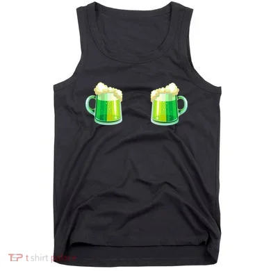 Green Beer Boobs - St. Patrick's Day Tank Top