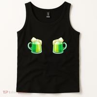 Green Beer Boobs - St. Patrick's Day Tank Top thumb 2