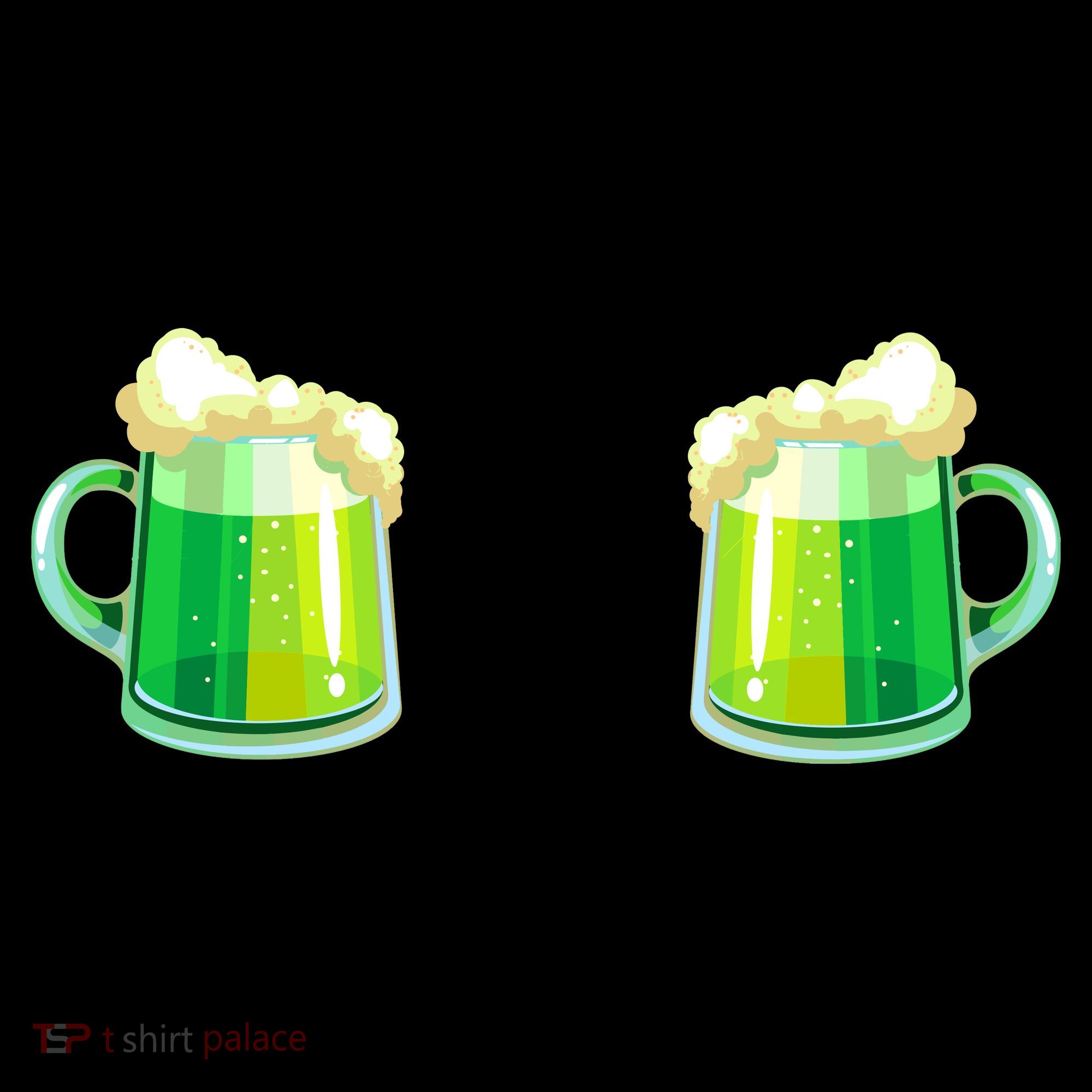 Green Beer Boobs - St. Patrick's Day Tank Top