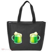 Green Beer Boobs - St. Patrick's Day Tote Bag thumb 0