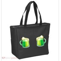 Green Beer Boobs - St. Patrick's Day Tote Bag thumb 2