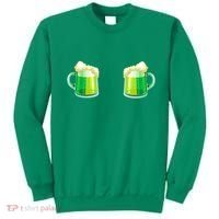 Green Beer Boobs - St. Patrick's Day Sweatshirt thumb 0
