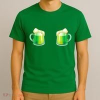 Green Beer Boobs - St. Patrick's Day T-Shirt thumb 3