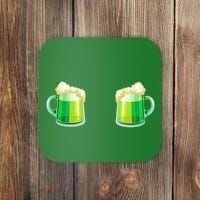 Green Beer Boobs - St. Patrick's Day Coaster thumb 0