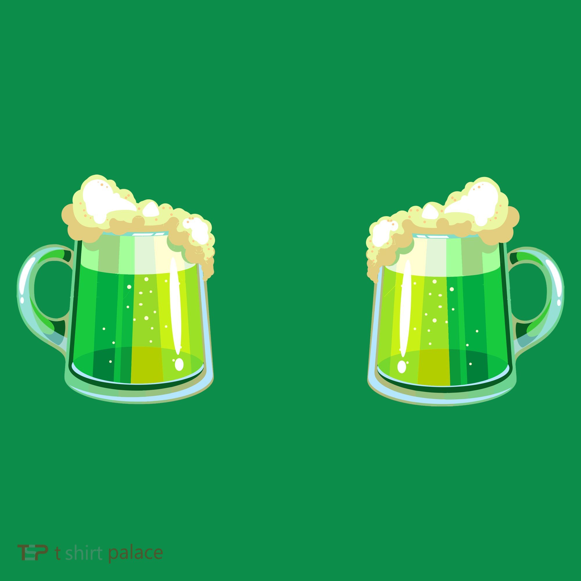 Green Beer Boobs - St. Patrick's Day Polo