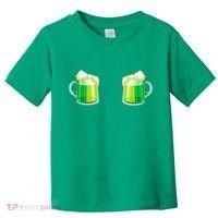 Green Beer Boobs - St. Patrick's Day Toddler T-Shirt thumb 0