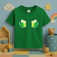 Green Beer Boobs - St. Patrick's Day Toddler T-Shirt thumb 3