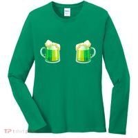 Green Beer Boobs - St. Patrick's Day Women's Long Sleeve Shirt thumb 0