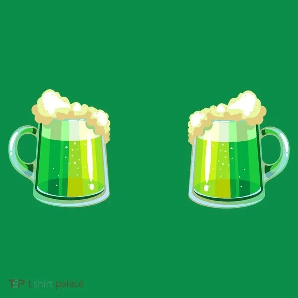 Green Beer Boobs - St. Patrick's Day Women's Long Sleeve Shirt