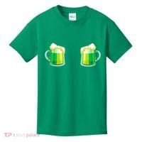 Green Beer Boobs - St. Patrick's Day Kids T-Shirt thumb 0