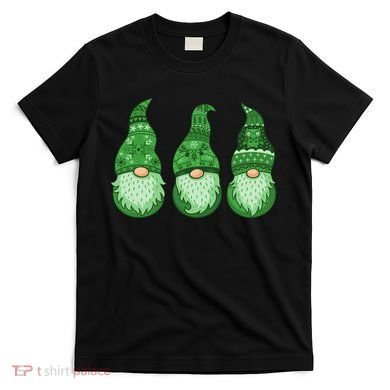 Green Ugly Sweater Irish Gnomes St Patricks Day T-Shirt