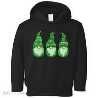 Green Ugly Sweater Irish Gnomes St Patricks Day Toddler Hoodie thumb 0