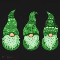 Green Ugly Sweater Irish Gnomes St Patricks Day Toddler Hoodie thumb 2