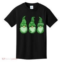 Green Ugly Sweater Irish Gnomes St Patricks Day Kids T-Shirt thumb 0