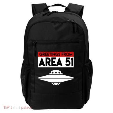 Greetings From Area 51 Backpack