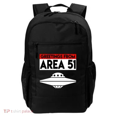 Greetings From Area 51 Backpack