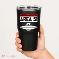 Greetings From Area 51 Tumbler thumb 2
