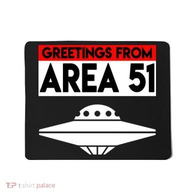 Greetings From Area 51 Mousepad