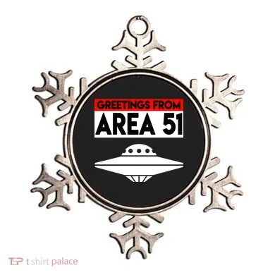 Greetings From Area 51 Ornament