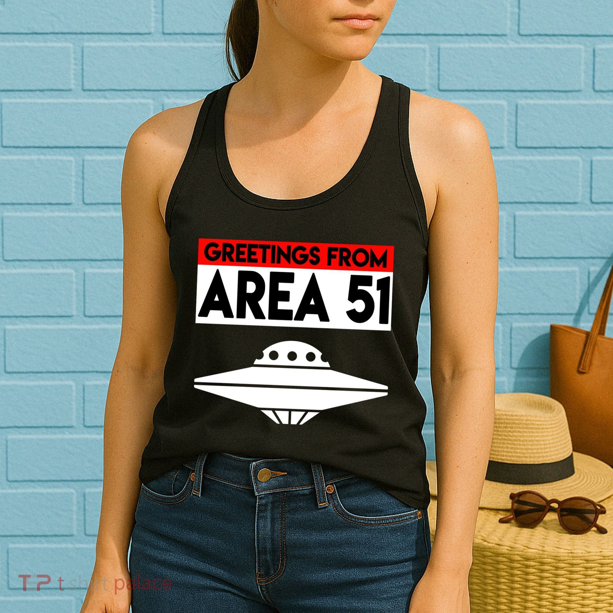 Greetings From Area 51 Women's Tank Top