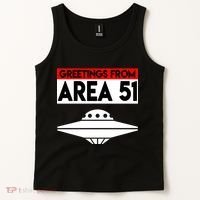 Greetings From Area 51 Tank Top thumb 2