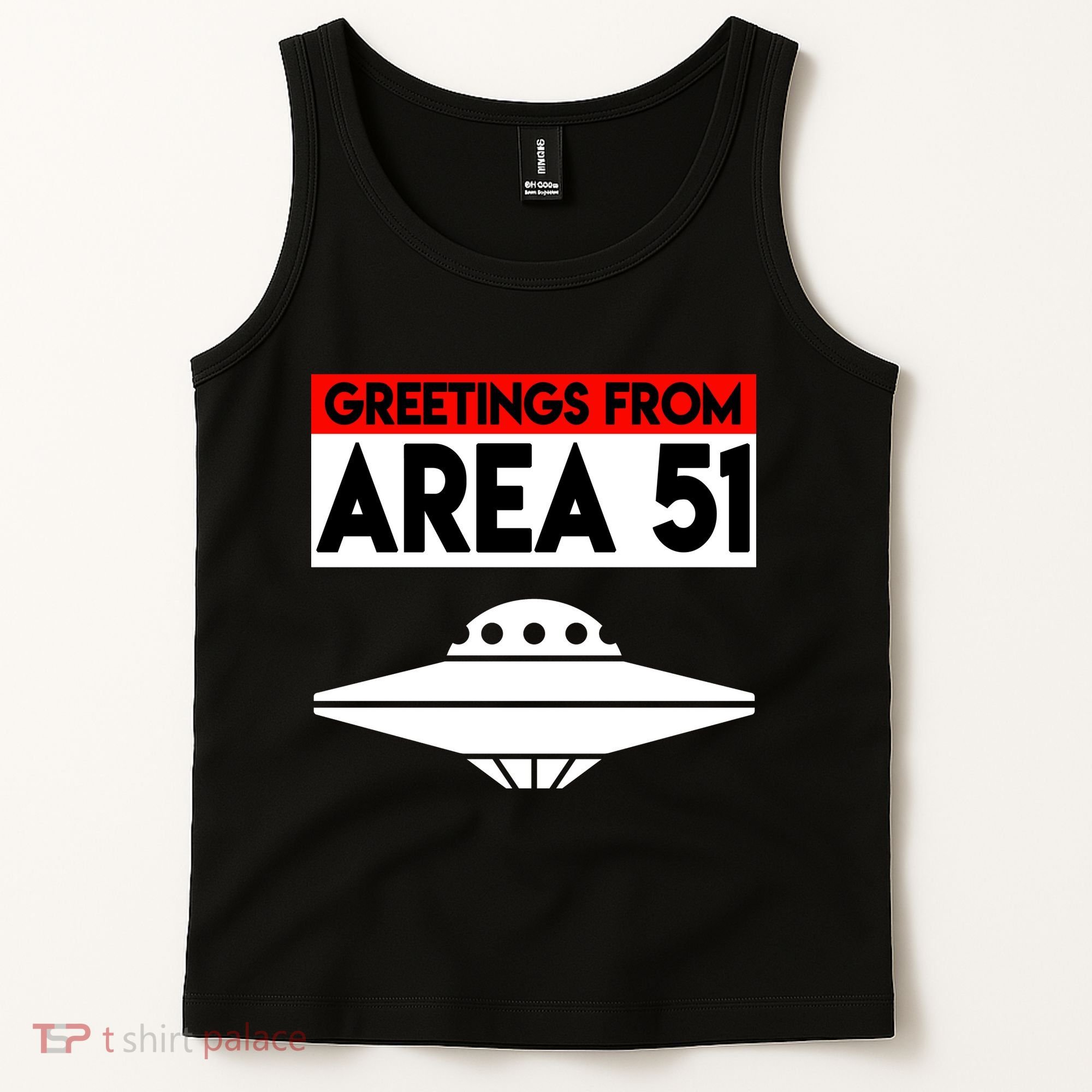 Greetings From Area 51 Tank Top