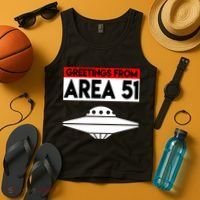 Greetings From Area 51 Tank Top thumb 4