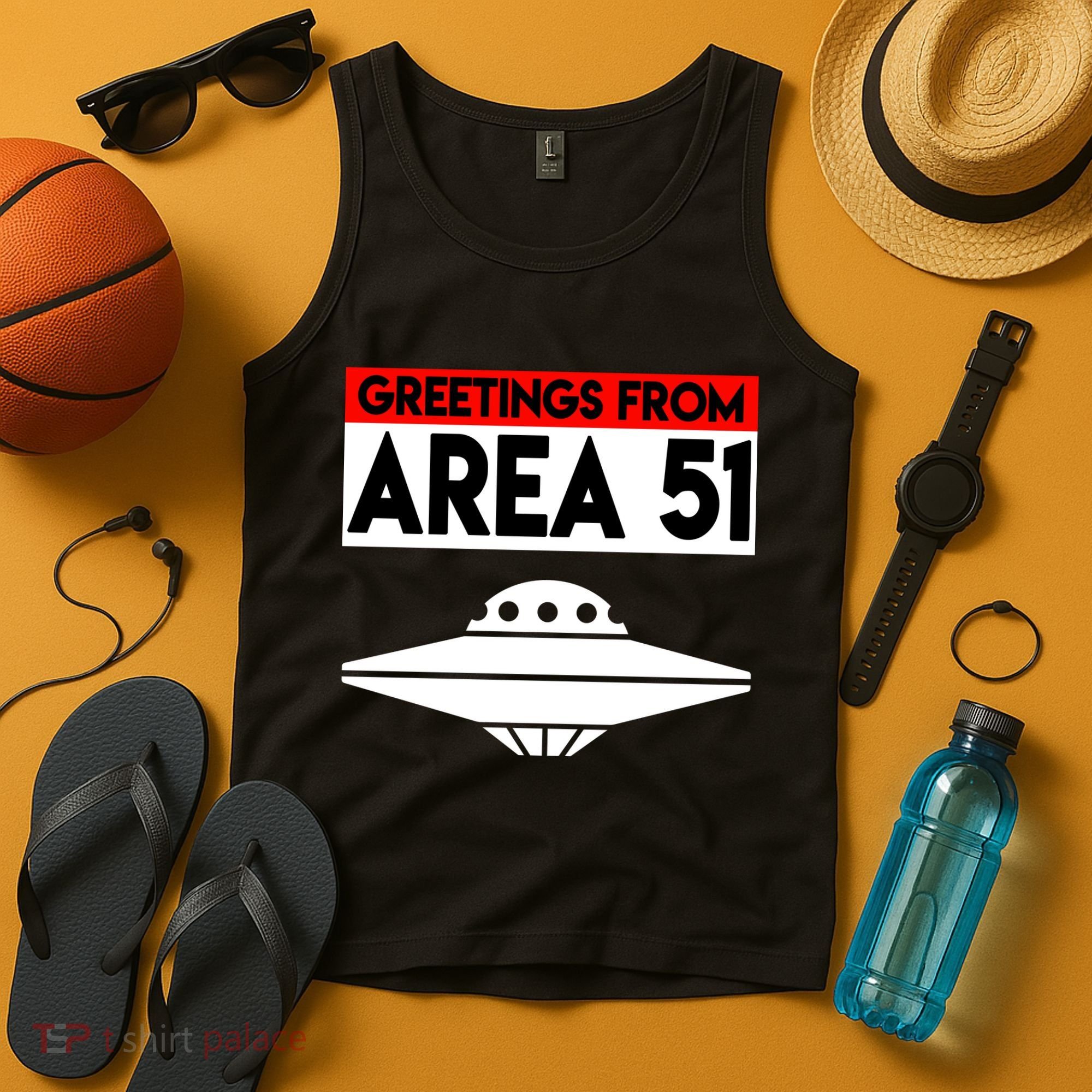 Greetings From Area 51 Tank Top