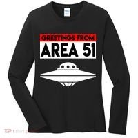 Greetings From Area 51 Women's Long Sleeve Shirt thumb 0
