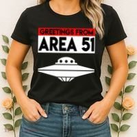 Greetings From Area 51 Women's T-Shirt thumb 2
