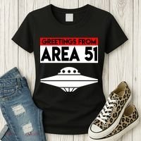 Greetings From Area 51 Women's T-Shirt thumb 3