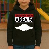Greetings From Area 51 Kids Hoodie thumb 3