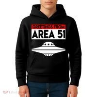 Greetings From Area 51 Kids Hoodie thumb 4