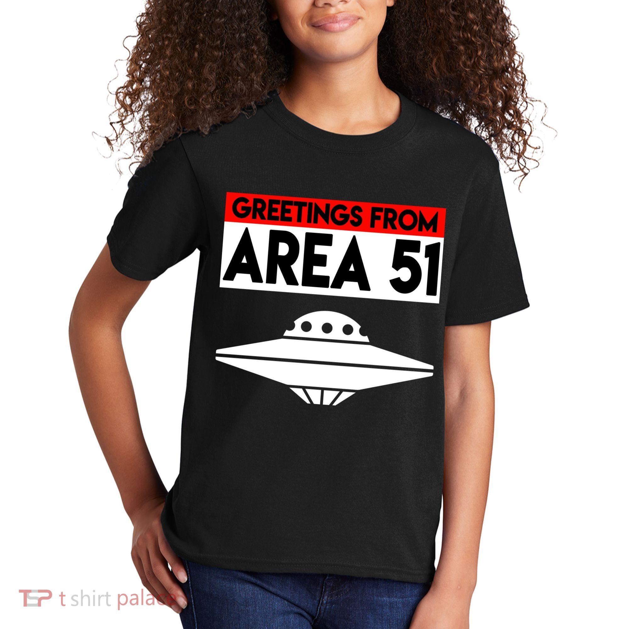 Greetings From Area 51 Kids T-Shirt