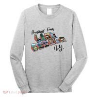 Greetings From Lake George New York NY Long Sleeve Shirt thumb 0