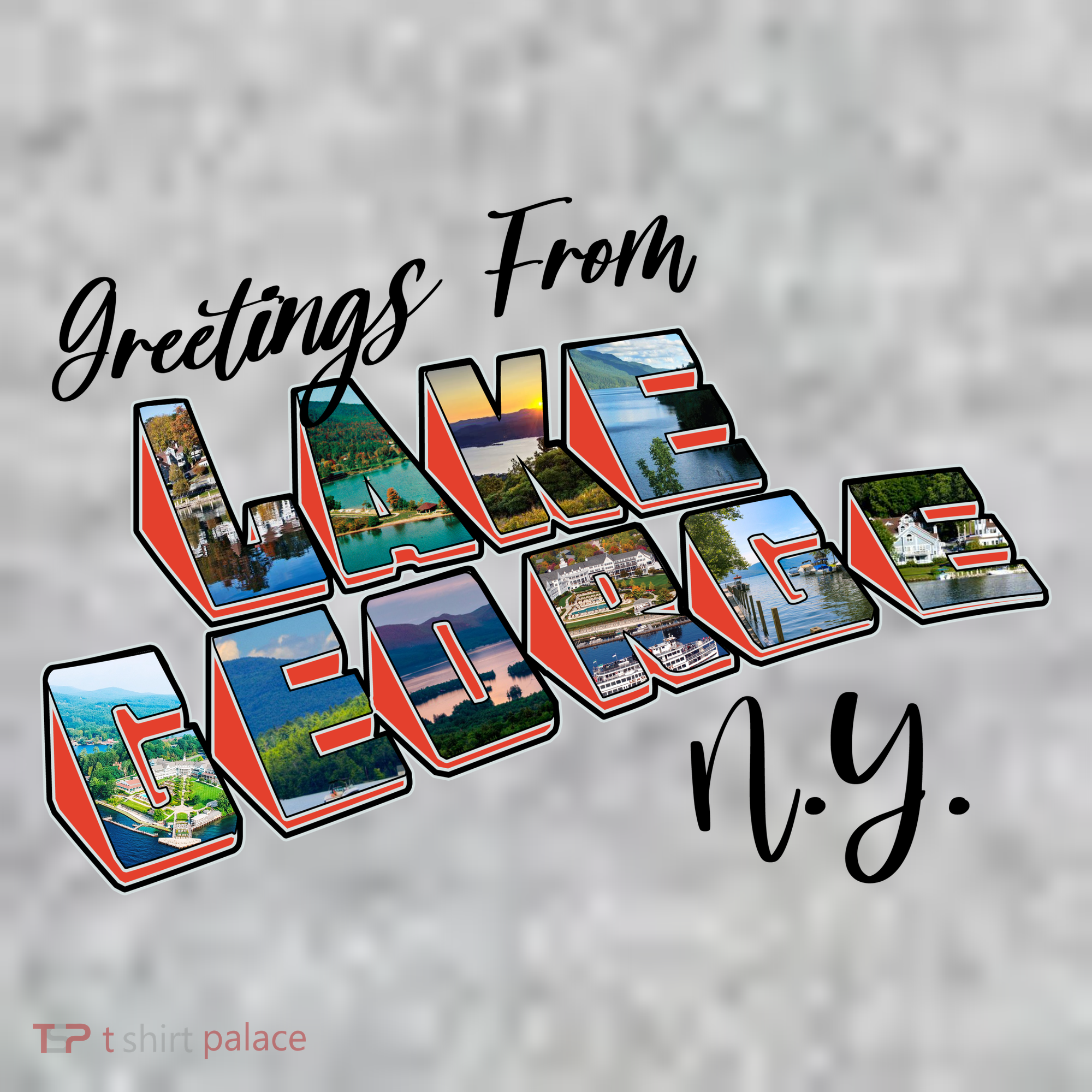 Greetings From Lake George New York NY Toddler T-Shirt