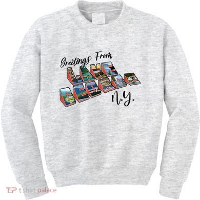 Greetings From Lake George New York NY Kids Sweatshirt