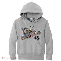 Greetings From Lake George New York NY Kids Hoodie thumb 0