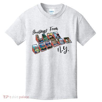 Greetings From Lake George New York NY Kids T-Shirt