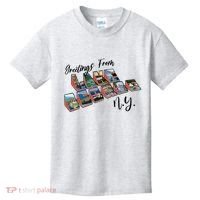 Greetings From Lake George New York NY Kids T-Shirt thumb 0